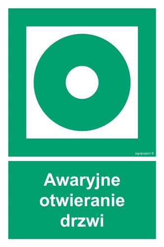 AC084 Awaryjne otwieranie drzwi