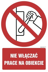 GC011 Nie włączać prace na obiekcie