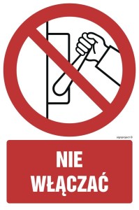 GC012 Nie włączać