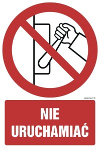GC013 Nie uruchamiać