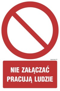 GC043 Nie załączać pracują ludzie