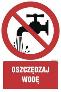 GC052 Oszczędzaj wodę