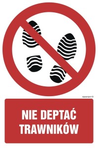 GC076 Nie deptać trawników