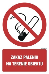 GC080 Zakaz palenia na terenie obiektu