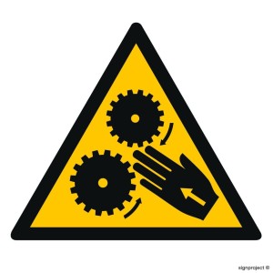 GE013 Uwaga wirujące elementy