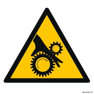 GE016 Uwaga wirujące elementy