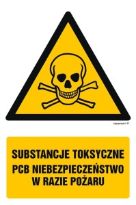 GF008 Substancje toksyczne. Niebezpieczeństwo w razie pożaru
