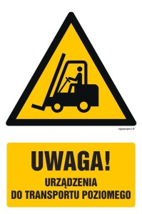 GF013 Uwaga - urządzenie do transportu poziomego