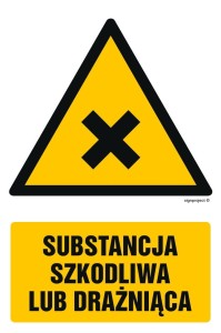 GF026 Substancja szkodliwa lub drażniąca