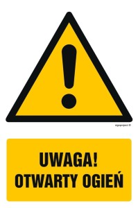 GF043 Uwaga otwarty ogień