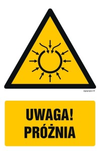 GF058 Uwaga próżnia