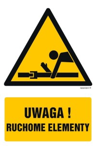 GF059 Uwaga! Ruchome elementy
