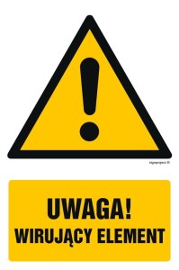 GF066 Uwaga! Wirujący element