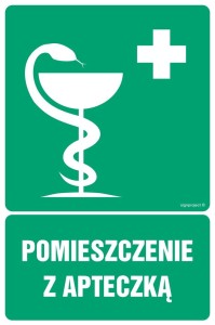 GI013 Pomieszczenie z apteczką