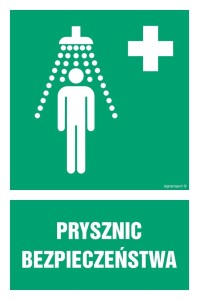 GI002 Prysznic bezpieczeństwa