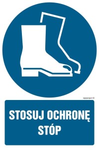GL007 Stosuj ochronę stóp
