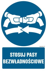 GL041 Stosuj pasy bezwładnościowe