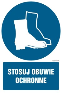 GL046 Stosuj obuwie ochronne