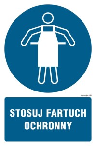 GL048 Stosuj fartuch ochronny