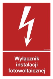BC148 Wyłącznik instalacji fotowoltaicznej