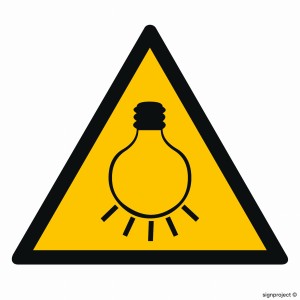 GE020 Uwaga mocne światło
