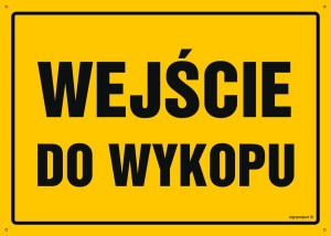 OA097 Wejście do wykopu