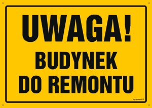 OA123 Uwaga! Budynek do remontu