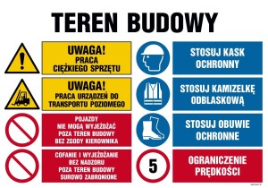 OI021 Teren budowy, Uwaga! Praca ciężkiego sprzętu