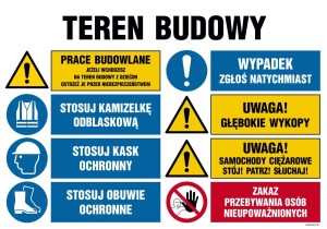 OI022 Teren budowy, Uwaga! Praca ciężkiego sprzętu