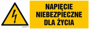 HB002 Napięcie niebezpieczne dla życia