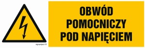 HB010 Obwód pomocniczy pod napięciem