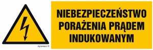 HB013 Niebezpieczeństwo porażenia prądem indukowanym