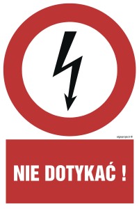 HC007 Nie dotykać