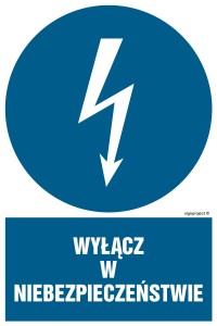 HE001 Wyłącz w niebezpieczeństwie