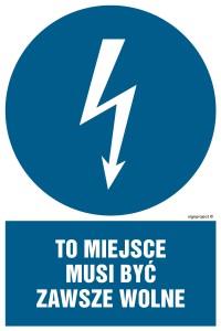 HE013 To miejsce musi być zawsze wolne