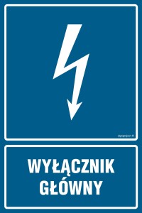 HG012 Wyłącznik główny