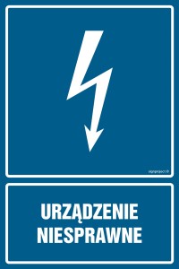 HG018 Urządzenie niesprawne