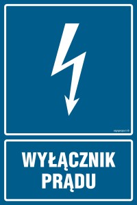 HG019 Wyłącznik prądu