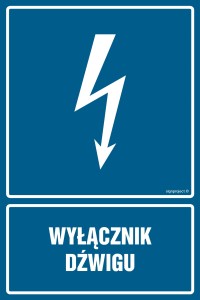 HG025 Wyłącznik dźwigu
