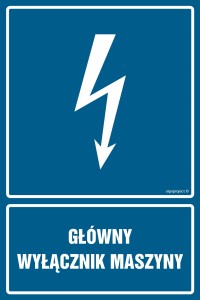 HG052 Główny wyłącznik maszyny