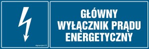 HH015 Główny wyłącznik energetyczny prądu