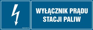 HH020 Wyłącznik prądu stacji paliw