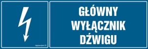 HH023 Główny wyłącznik dźwigu