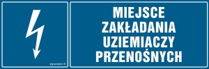 HH044 Miejsce zakładania uziemiaczy przenośnych