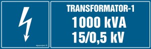 HI003 Transformator-1 1000kVA 15/0.5 kV
