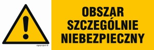 NA003 Obszar szczególnie niebezpieczny