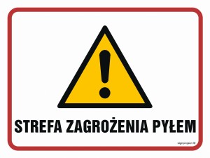 NB024 Strefa zagrożenia pyłem