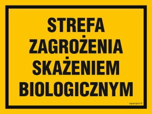 NB031 Strefa zagrożenia skażeniem biologicznym