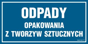 ND021 Odpady opakowania z tworzyw sztucznych