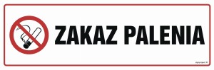 NC013 Zakaz palenia